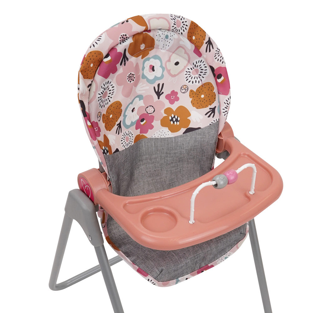 509 Crew: Melange Flora - Foodie Doll Highchair, Ages 3+