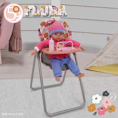 509 Crew: Melange Flora - Foodie Doll Highchair, Ages 3+