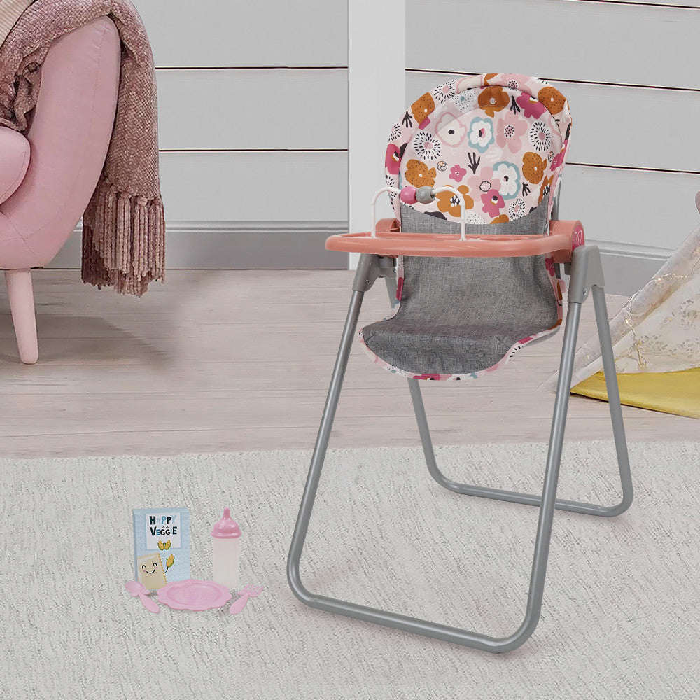 509 Crew: Melange Flora - Foodie Doll Highchair, Ages 3+