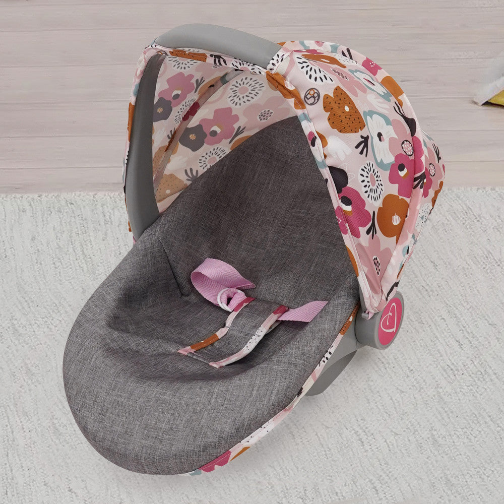 509 Crew: Melange Flora - 3-In-1 Doll Car Seat, Kids 3+