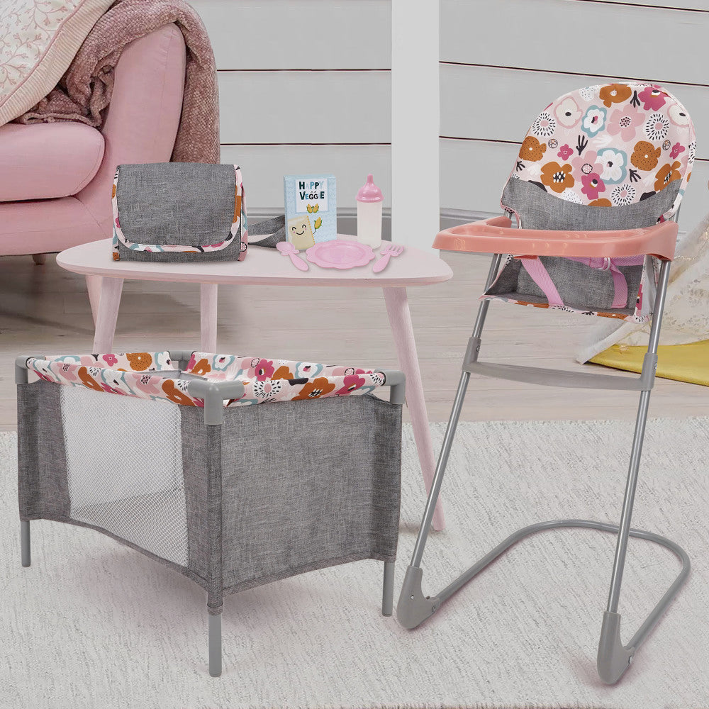 509 Crew: Melange Flora - At Home 8 Piece Set, Kids 3+