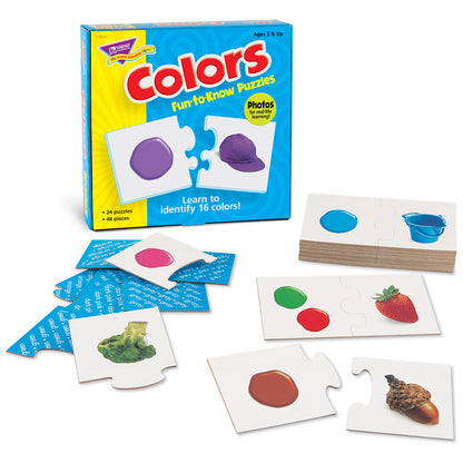 Trend Enterprises PreK-1 Color Identification Puzzle - 48 pc