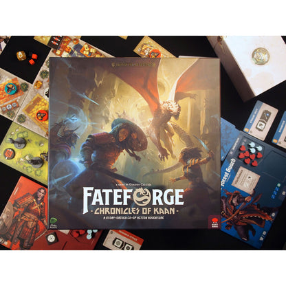 Mighty Boards: Fateforge Chronicles of Kaan - Strategy Board Game, Age 14+, 1-4 Players