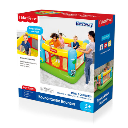 Bestway Fisher-Price Bouncetastic Multicolor Bounce House