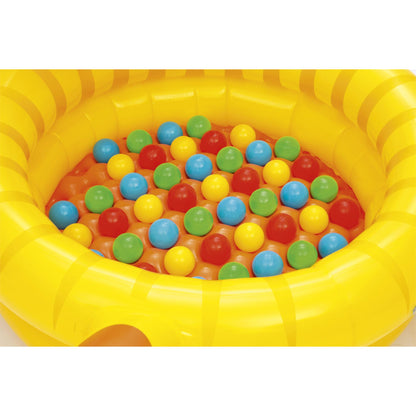 Up, In & Over Lion-Themed Inflatable Ball Pit, 44x39x24 Inches