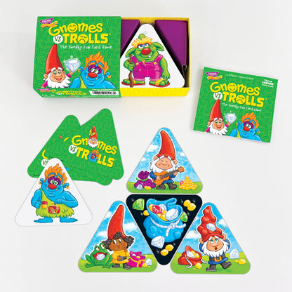 GNOMES vs TROLLS Three Corner Strategy Card Game