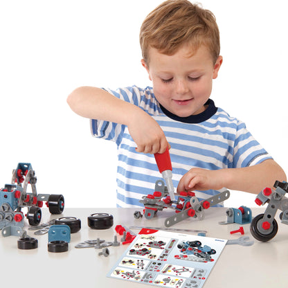 Miniland Educational Mecatech 106-Piece Vehicle & Robot Building Set