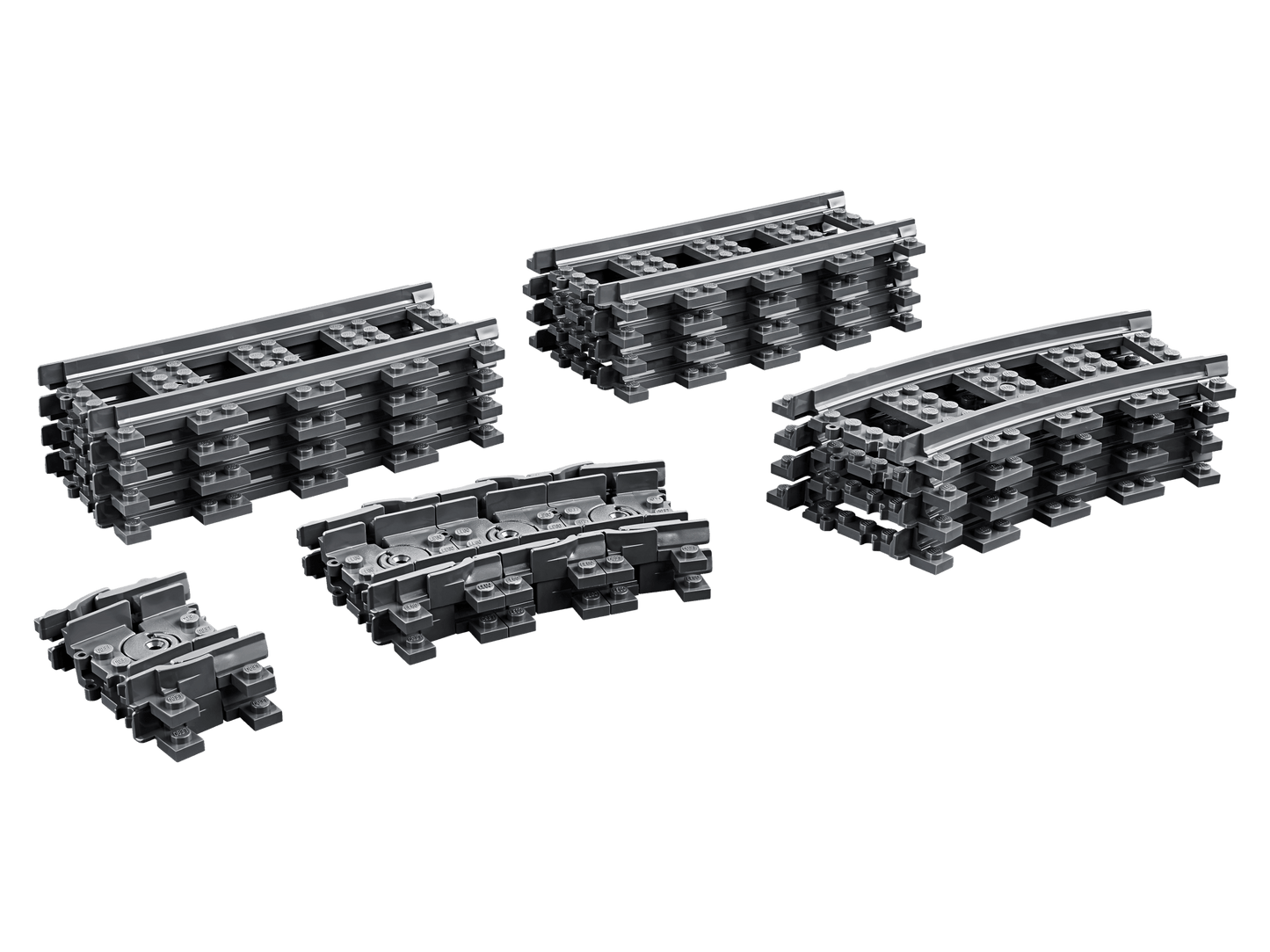LEGO City 60205 Train Track Expansion Set - 20 Pieces