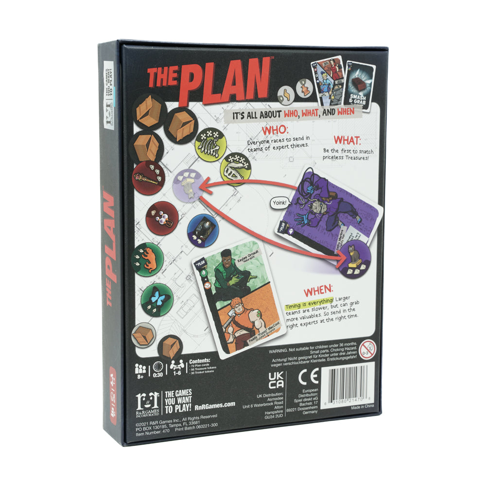 The Plan Strategic Treasure Hunt Board Game by R&R Games