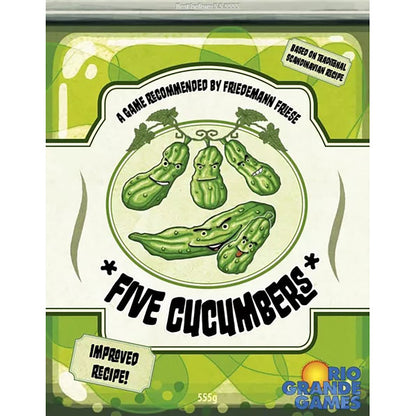 Rio Grand Games: Five Cucumbers - Trick Taking Card Game, Ages 14+, 2-6 Players