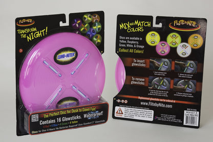 Lumi-niter Glow Disc Kit - Raspberry Night Play