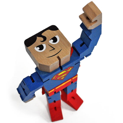 DC Comics Superman Wood Warriors 8" Multicolor Action Figure