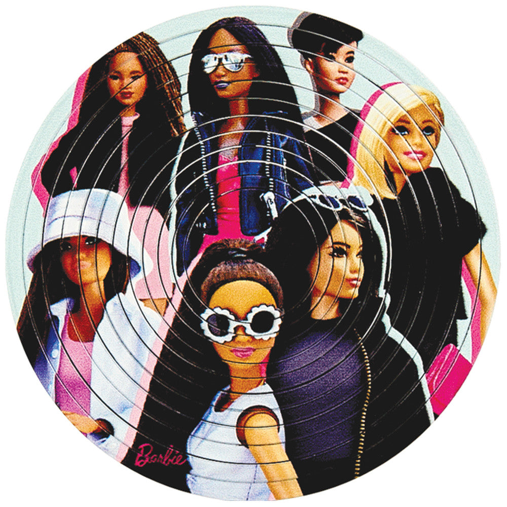 Spin Flip Puzzle: Barbie Fashionista - 12 Rings - 2-In-1: Double-Sided Puzzle