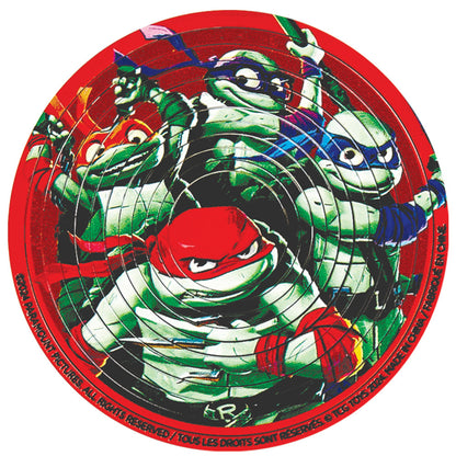Spin Flip Puzzle: TMNT Turtle Power - 12 Rings - 2-In-1: Double-Sided Puzzle