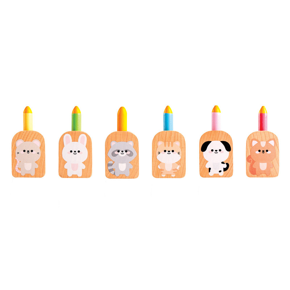 Madera Wood: Cakeville Playset - Activity Scene & Animal Figures, Ages 3+