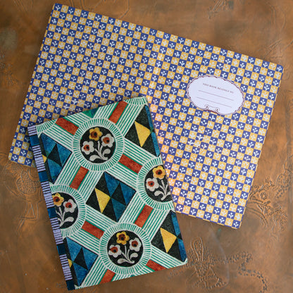 eeBoo Piece & Love: Saxton's Pattern Gilded Journal - Hardcover Adult Diary Book