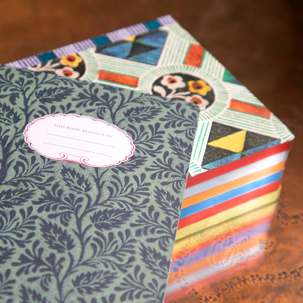 eeBoo Piece & Love: Saxton's Pattern Gilded Journal - Hardcover Adult Diary Book
