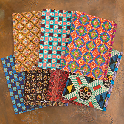 eeBoo Piece & Love: Saxton's Pattern Gilded Journal - Hardcover Adult Diary Book