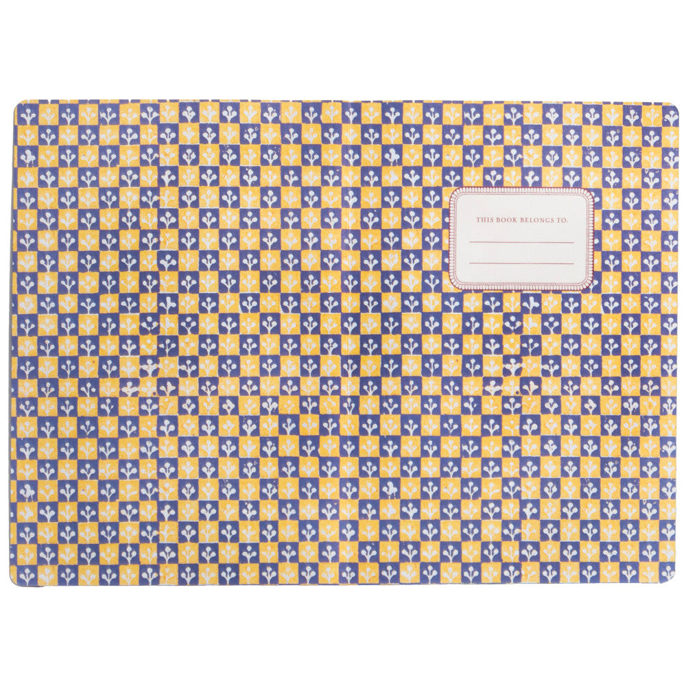 eeBoo Piece & Love: Luisa's Pattern Gilded Journal - Hardcover Adult Diary Book