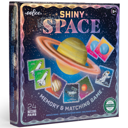 eeBoo: Memory & Matching Game: Shiny Space - Kids Ages 5+
