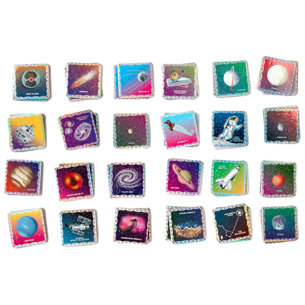 eeBoo: Memory & Matching Game: Shiny Space - Kids Ages 5+