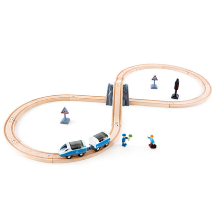 Hape: Passenger Train Set - Figure 8 Track Railway Set