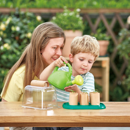 Hape: Nature Fun - Growing Gardeners Greenhouse, Kids Ages 4+