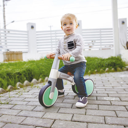 Hape: First Ride Balance Bike - Light Green - Lightweight 3 Wheeled Tricycle