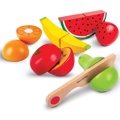 Hape: Fruit Set - 7pc, Wooden Food Play Set, Kids Age 3+