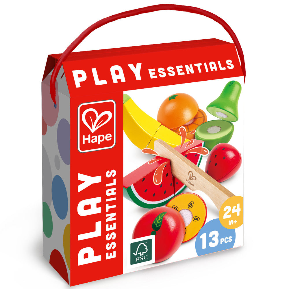 Hape: Fruit Set - 7pc, Wooden Food Play Set, Kids Age 3+