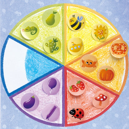 Hape: Crayon Coloring - 18pc Art Set, Animal & Nature Theme
