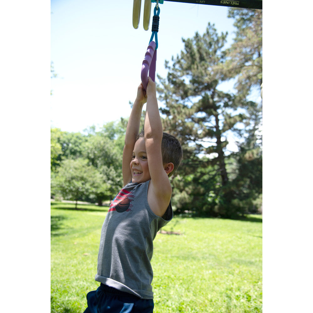 Treslines: Ninja Adventure Line 36 ft - Outdoor Ninja Warrior Course