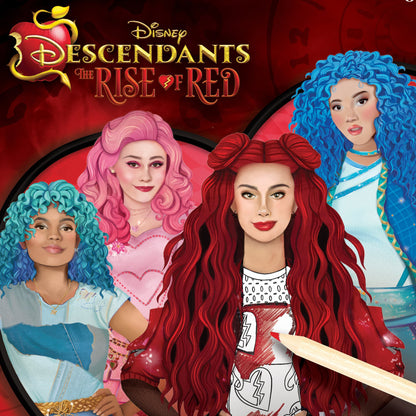 Make It Real: Descendants 4 Rise Of Red Fashion Design Sketchbook