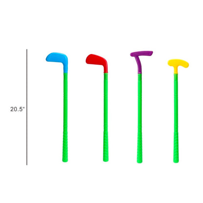 Trimate Toddler Golf Set with 2-in-1 Cornhole Board, Golf Club for Indoor and Outdoor Sports