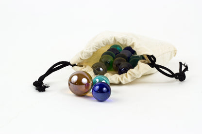 Professor Puzzle Marbles Game Set with Wooden Storage