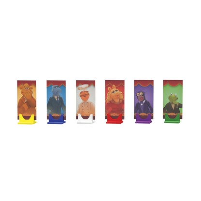 Clue The Muppets Edition Mystery Board Game with six colorful character popcorn boxes
