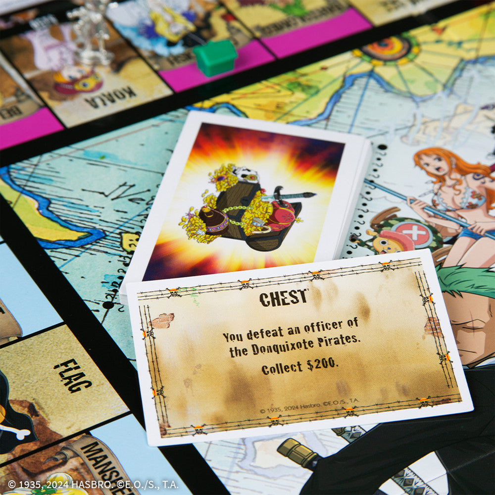 MONOPOLY: One Piece - Collectible Licensed Edition Board Game, Ages 8+