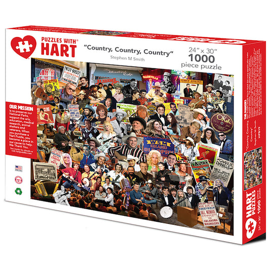 Country, Country, Country by Steve Smith, 1000 Piece Jigsaw Puzzle