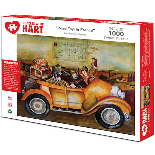 Jennifer Garant Road Trip in France 1000-Piece Premium Puzzle