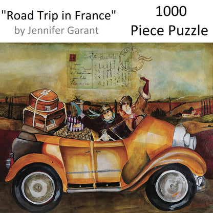 Jennifer Garant Road Trip in France 1000-Piece Premium Puzzle