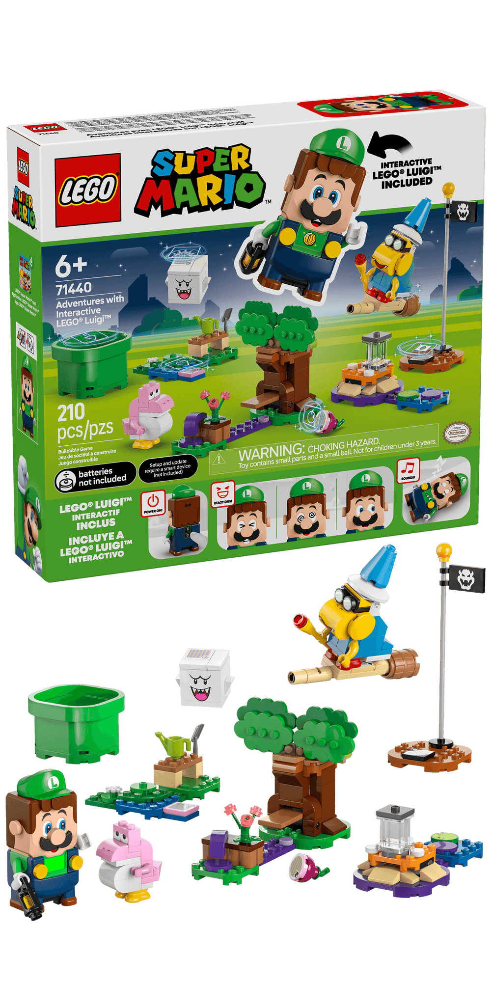LEGO Super Mario™ Adventures with Interactive LEGO Luigi™ 71440