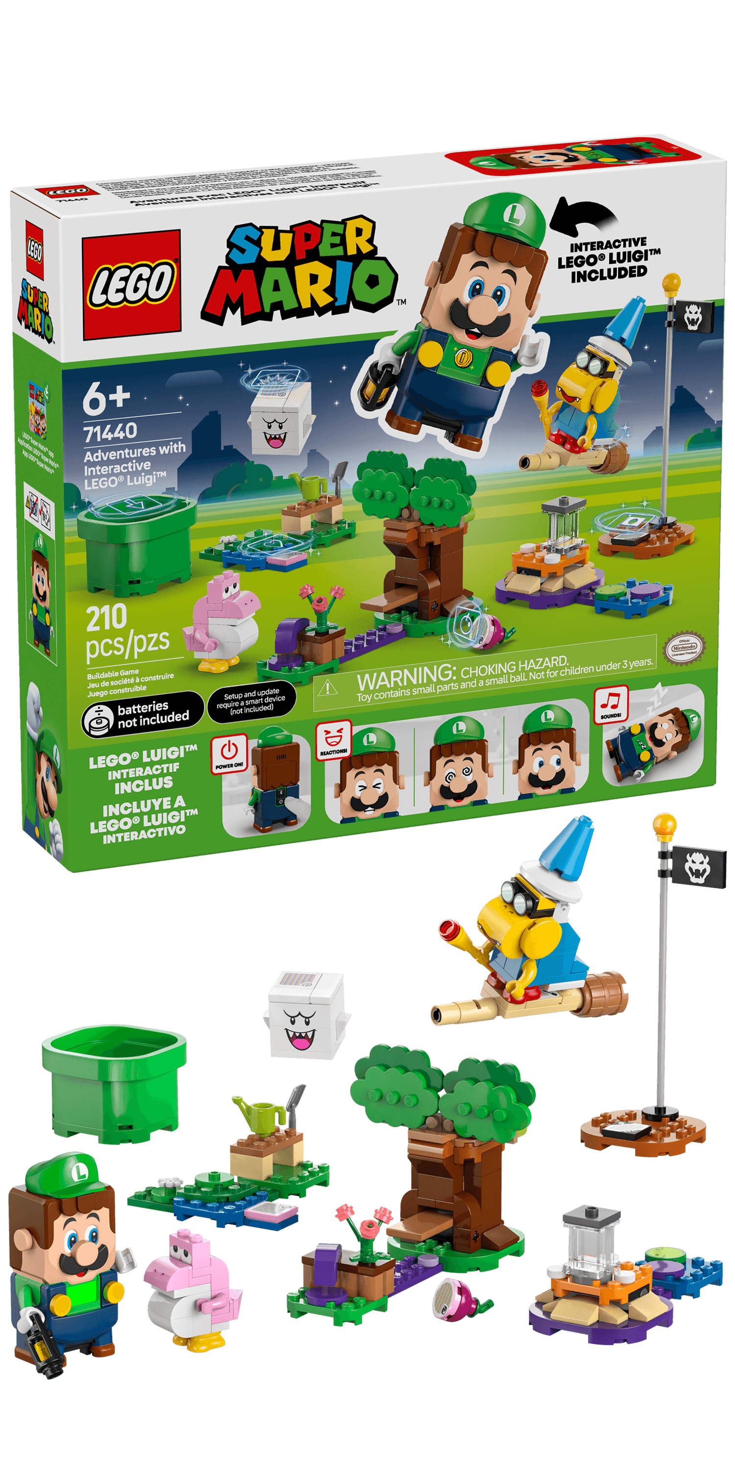 LEGO Super Mario™ Adventures with Interactive LEGO Luigi™ 71440