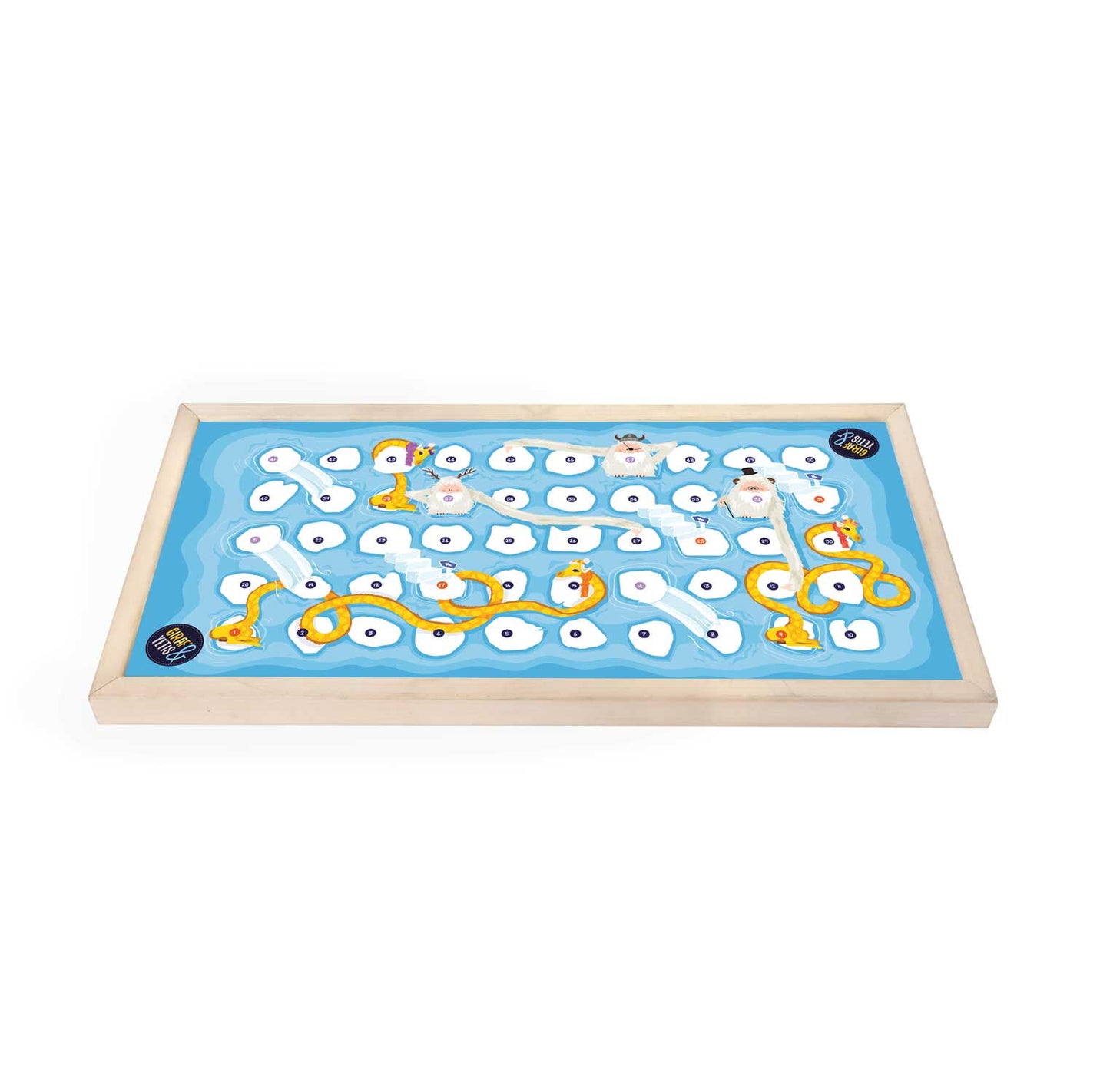 Rustik Pingpole Dual Challenge: Penguins & Yetis Board Game