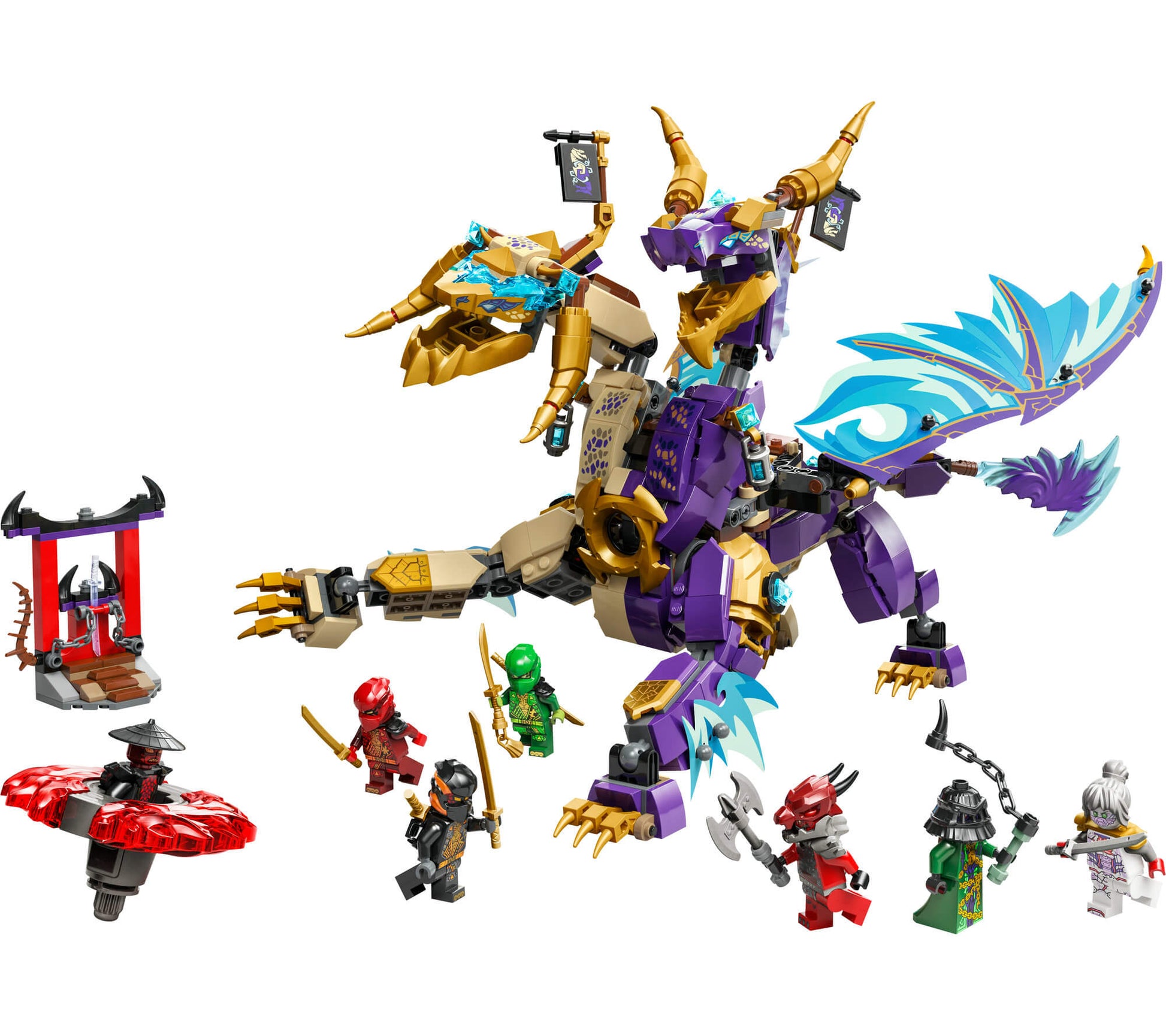LEGO® NINJAGO® Arc Dragon of Focus Ninja Toy Set 71836