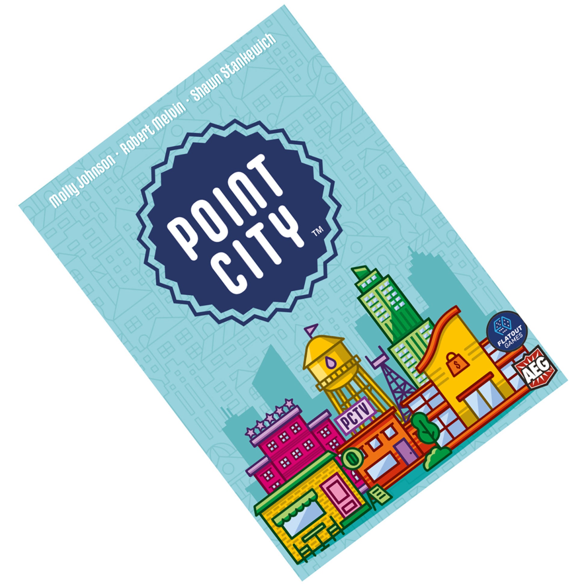 Point City - AEG Family Card Drafting and City Building Game