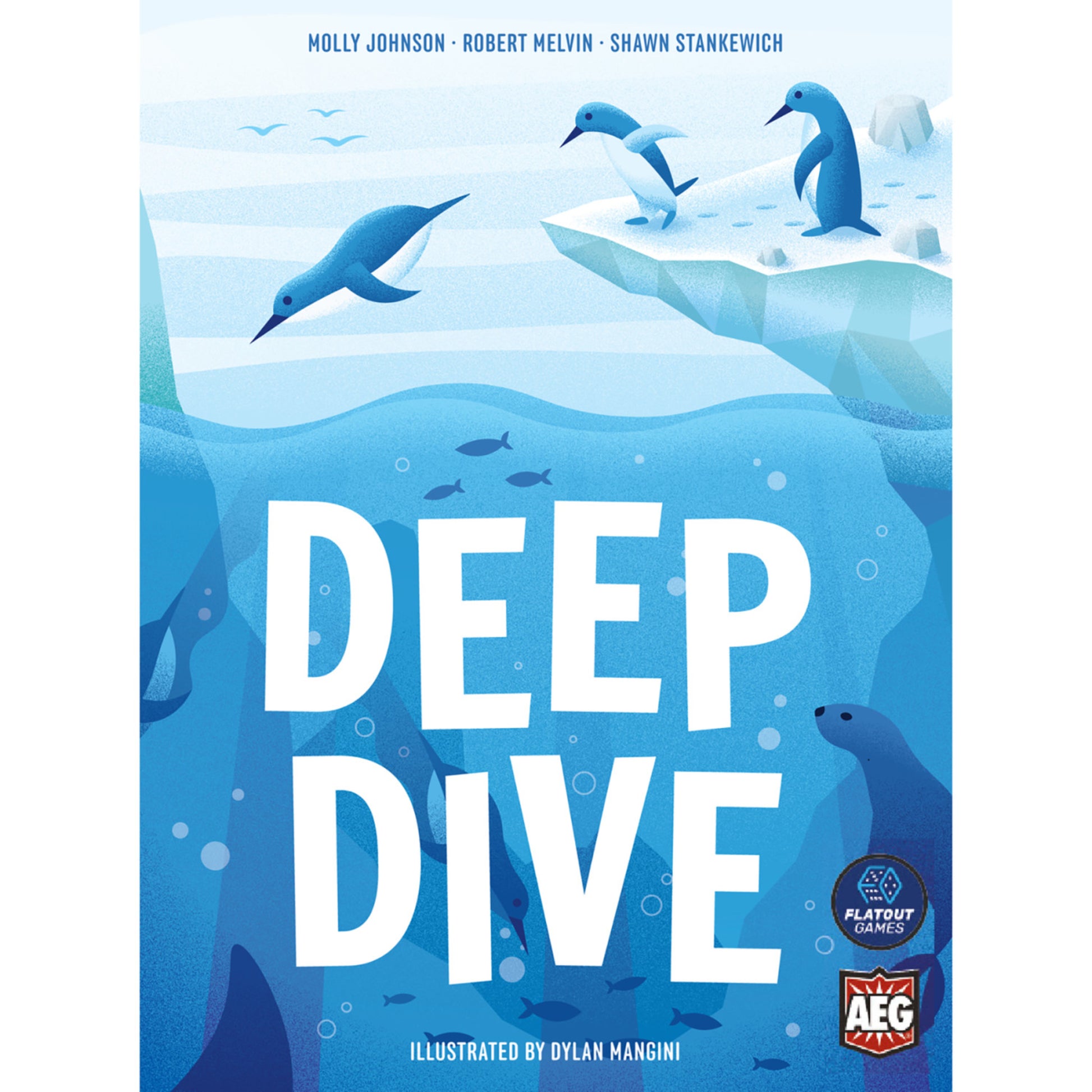 Deep Dive - AEG Ocean-Themed Matching Tile Game