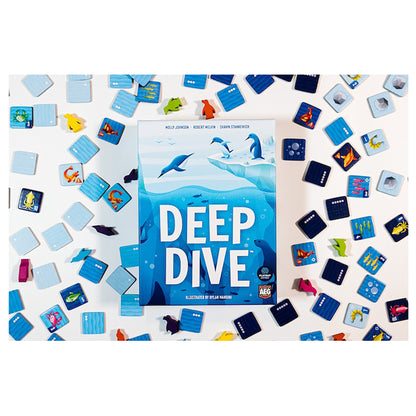Deep Dive - AEG Ocean-Themed Matching Tile Game