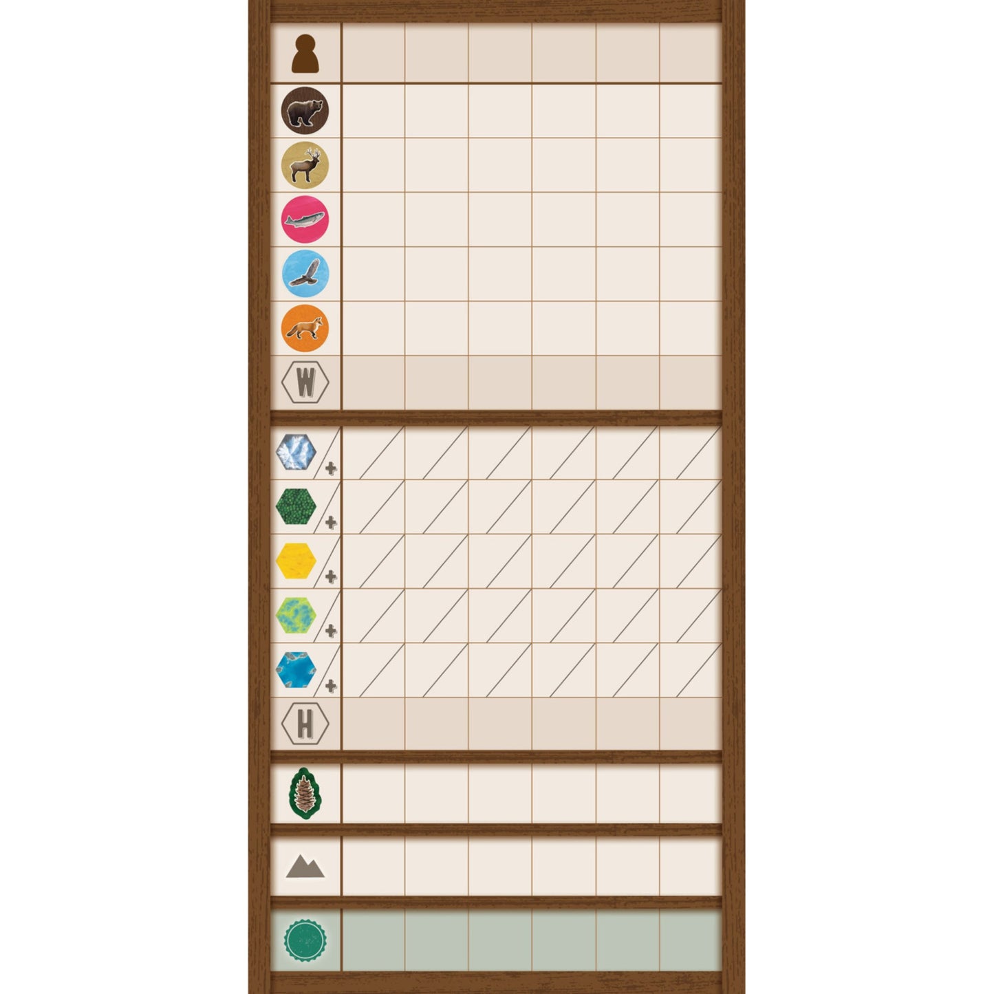 Cascadia Landmarks Expansion Board Game - Puzzle & Tile Placement