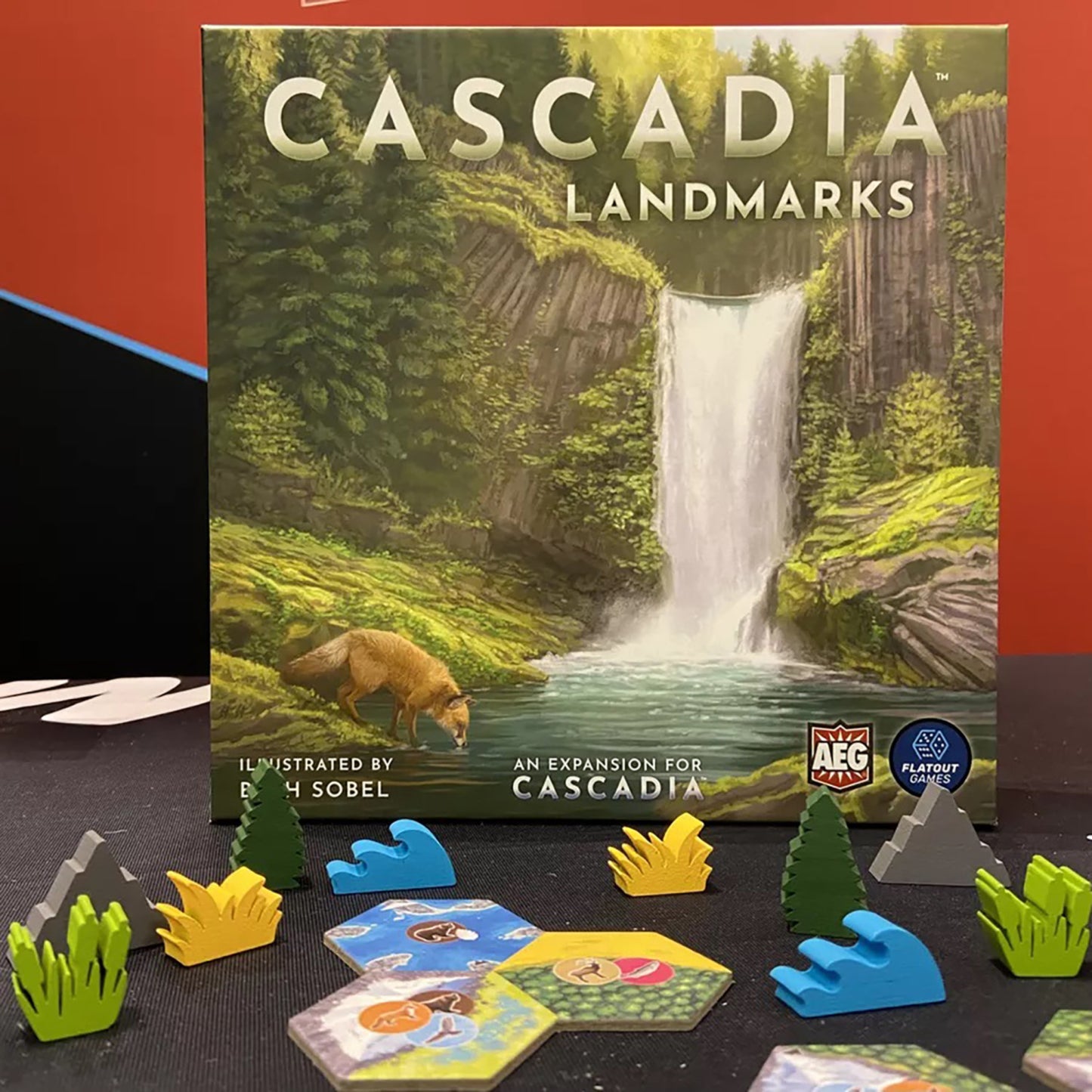 Cascadia Landmarks Expansion Board Game - Puzzle & Tile Placement
