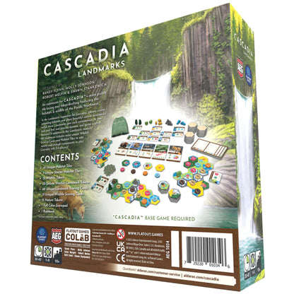 Cascadia Landmarks Expansion Board Game - Puzzle & Tile Placement